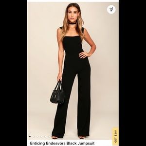 Lulu’s black jumpsuit